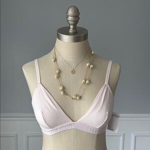 Calvin Klein Light Pink Triangle Bralette